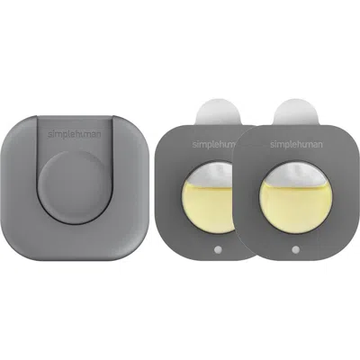Simplehuman Odorsorb Pod Starter Pack In Grey- 2pk