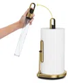 Simplehuman Paper Towel Holder With Spray In Brass