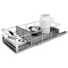 Simplehuman Pull-out Cabinet Organizer, Grey Plastic With Heavy-gauge Steel Frame In Grey- 9"