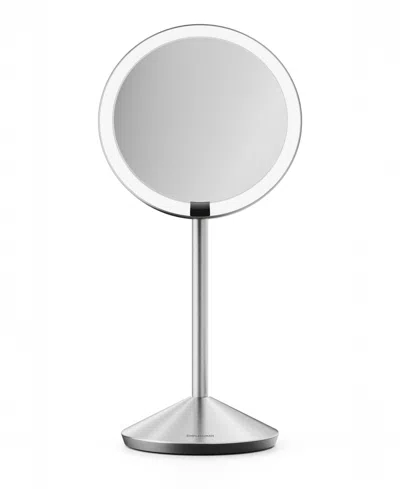 Simplehuman Rechargeable And Portable Sensor Mirror In Silver
