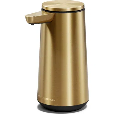 Simplehuman Rechargeable Sensor Pump Foam Soap Dispenser In Gold