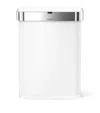 Simplehuman Rectangular Sensor Bin (58l) In White