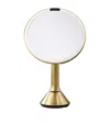 Simplehuman Round Sensor Touch Mirror In Gold
