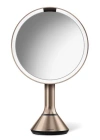 Simplehuman 8 Sensor Mirror With Touch-control Brightness In Rose Gold
