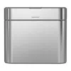 Simplehuman Stainless Steel Compost Caddy In Silver