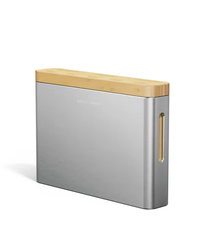 Simplehuman Steel 6" Knife Block Dishrack Accessory In Gray