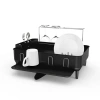 Simplehuman Steel Frame Swivel Spout Dishrack In Multi