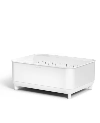 Simplehuman Steel Framed 15" Bottle Dock In White