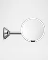 Simplehuman Wall-mounted Sensor Makeup Mirror With 5x Magnification In Wired Brushed