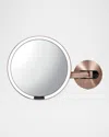 Simplehuman Wall-mounted Sensor Makeup Mirror With 5x Magnification In White