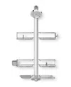 Simplehuman Xl Adjustable Shower Caddy In Brushed Stainless Steel