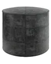 Simpli Home Connor Boho Round Pouf