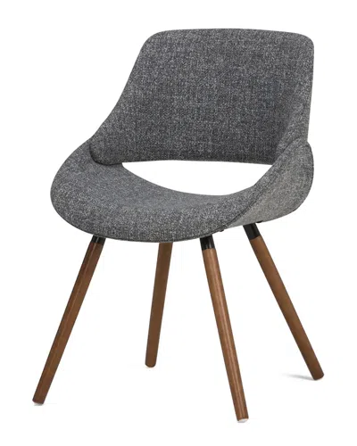 Simpli Home Malden Bentwood Dining Chair In Gray