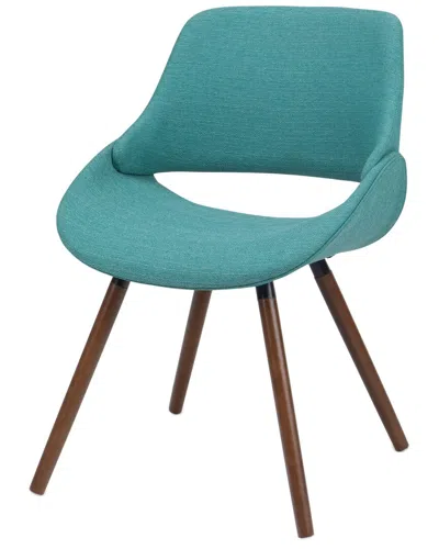 Simpli Home Malden Bentwood Dining Chair In Blue
