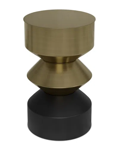Simpli Home Miller Modern 14in Metal Side Table In Multi