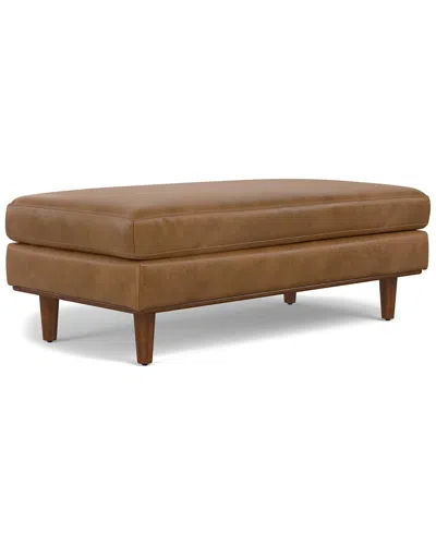 Simpli Home Morrison 49in Mid-century Modern Table Ottoman