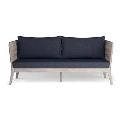 Simpli Home Santiago Outdoor Sofa In Gray
