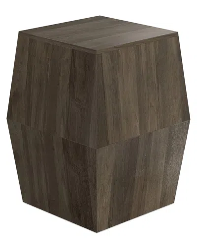 SIMPLI HOME SIMPLI HOME TERRY SOLID MANGO WOOD 16IN IRREGULAR CONTEMPORARY SIDE TABLE