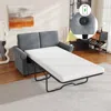 Simplie Fun 58.3" Pull Out Sofa Bed