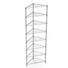 Simplie Fun 8 Tier Triangles Corners Wire Shelving Unit