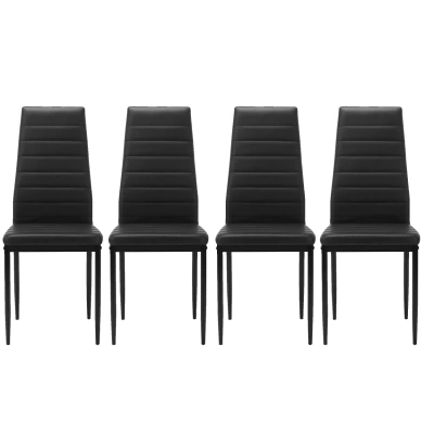 Simplie Fun Dining Chair Set Of 4 In Multi