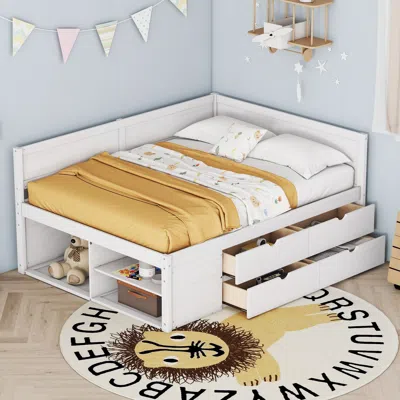 Simplie Fun Full Size Daybed In White