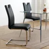 Simplie Fun Modern Ergonomic Dining Chair With Non-slip Feet (set Of 2)