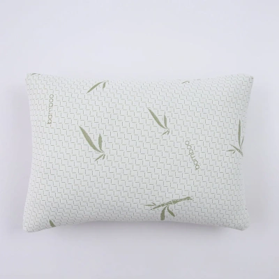 Simplie Fun Shredded Memory Foam Pillow In Green