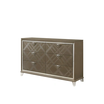 Simplie Fun Skylar Dresser In Brown