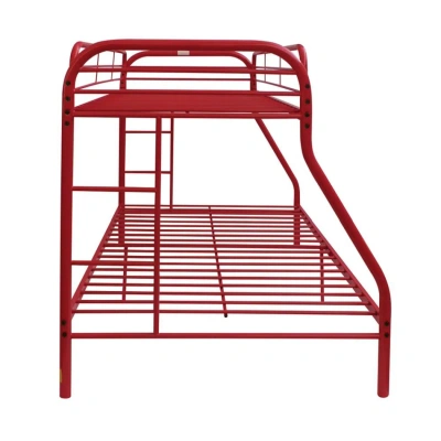 Simplie Fun Tritan Bunk Bed (twin/full) In Red