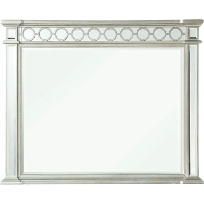 Simplie Fun Varian Mirror In Mirrored In Gray