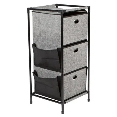 Simplify 3 Drawer Storage Chest In Gray