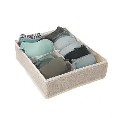 Simplify 4.02'' H X 12.01'' W X 14.02'' D Multi-purpose Drawer Organizer In Beige