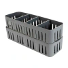 Simplify Adjustable Office Drawer Organizer In Grey