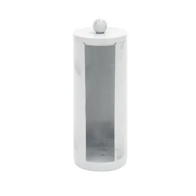 Simplify Bathroom Storage Container In White