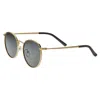 Simplify Dade Polarized Sunglasses In Gold/black