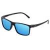 Simplify Ellis Polarized Sunglasses In Black/blue