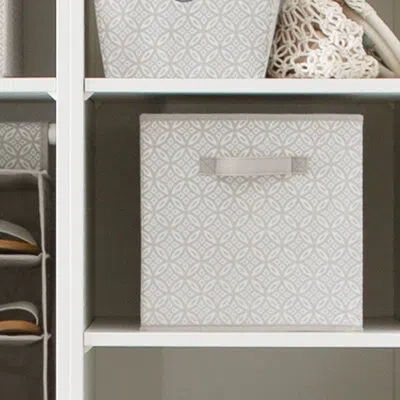 Simplify Fabric Cube In Gray