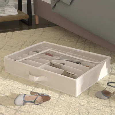 Simplify Fabric Underbed Storage In Beige
