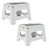 Simplify Folding Step Stool In White