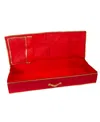 Simplify Holiday Gift Wrap Storage Tote In Red