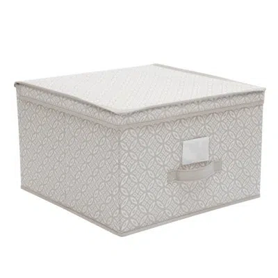 Simplify Jumbo Fabric Box In Gray