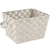 Simplify Large Woven Bin In Neutral