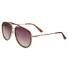 Simplify Maestro Polarized Sunglasses In Silver/brown