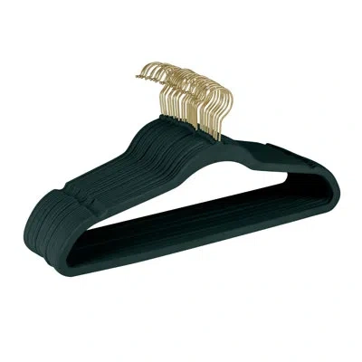 Simplify Marusya Velvet Standard Hanger In Green