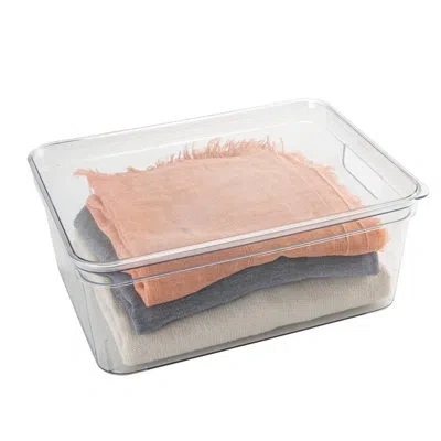Simplify Medium Lidded Food Storage Container In Clear