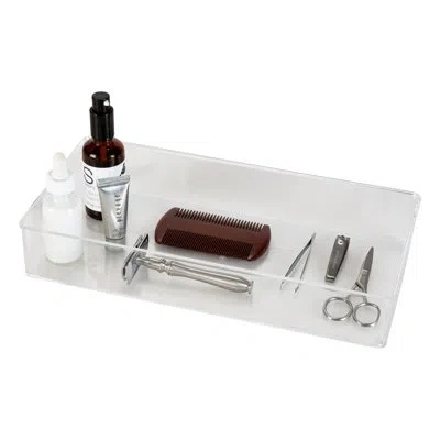 Simplify Medium Rectangular Drawer Organizer In Clear