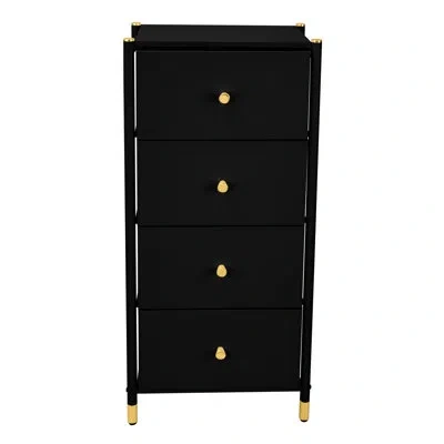 Simplify Naaz 4 - Drawer Dresser In Black