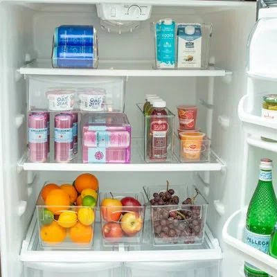 Simplify Narrow Vertical Stripe Organizer In Clear