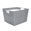 Simplify Plastic Basket In Gray